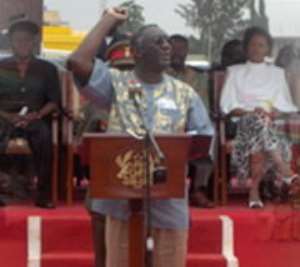 President Kufuor urges youth to return to the land